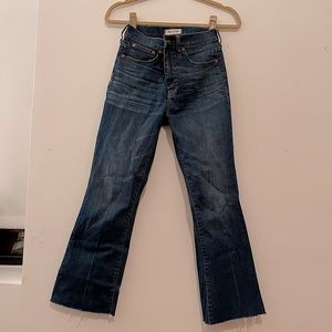 Madewell Cali-demi boot jean - size 27. NWOT.